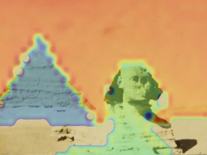 Monument view 2: attention leaks into the background
