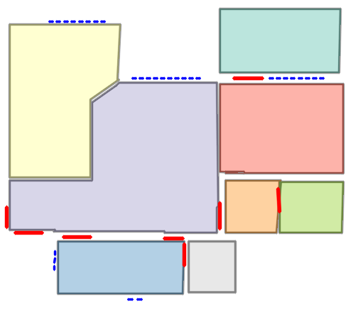CubiCasa5K sample 6028 predicted floorplan