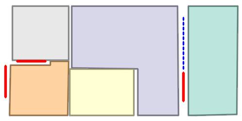 CubiCasa5K sample 6170 predicted floorplan