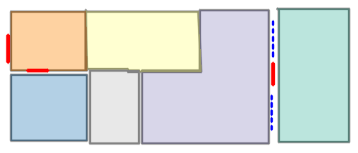 CubiCasa5K sample 6197 predicted floorplan