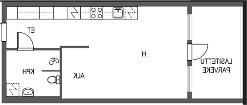 CubiCasa5K sample 6197 ground-truth image