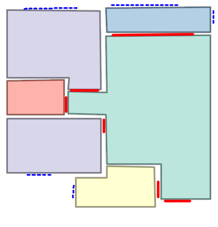 Structured3D sample 3274 predicted floorplan